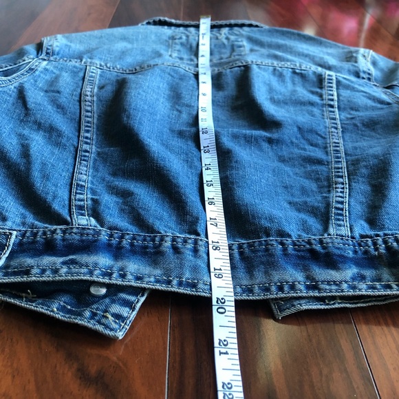 Forever 21 Distressed Jean/Denim Jacket - Picture 7 of 8